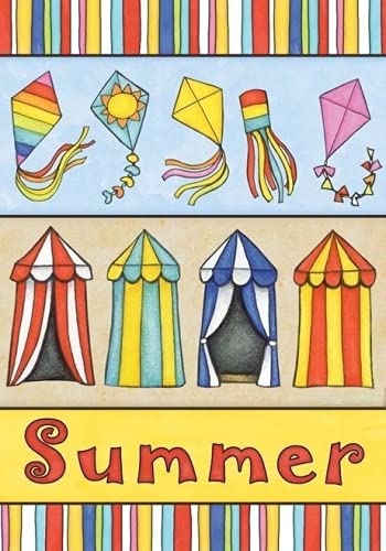 Eeypy Sun and Fun Summer Garden Wandkunst, Metall-Blechschild, Poster, Wandschild von Eeypy