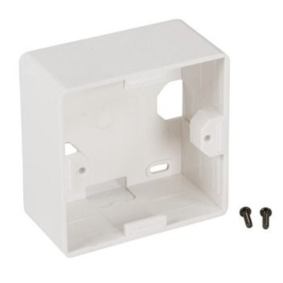 Gehäuse AP 1f Kst ws mt AP-Rahmen IP00 Gehäuse AP 1f Kst ws mt AP-Rahmen IP00 von Efb