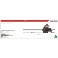 Selbstfahrendes Fahrantriebsgetriebe Efco Rasenmäher lr 55 Serie vbx 4 in 1 von Efco