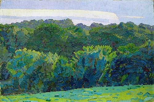 EfeMir Berühmte Gemälde Ölgemälde auf Leinwand Retro Wandkunstdruck Landschaft Somerset Von Harold Gilman für Heimtextilien 60x90cm von EfeMir