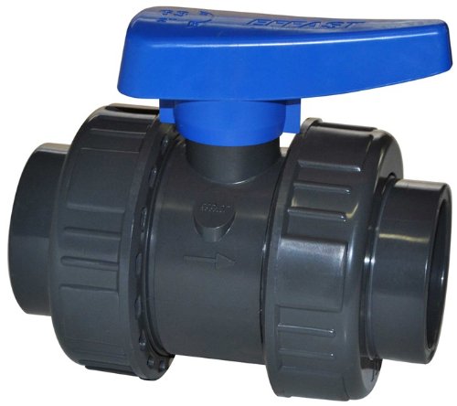 Effast PVC Kugelhahn 16 mm Effast PVC Kugelhahn 16 mm von Effast