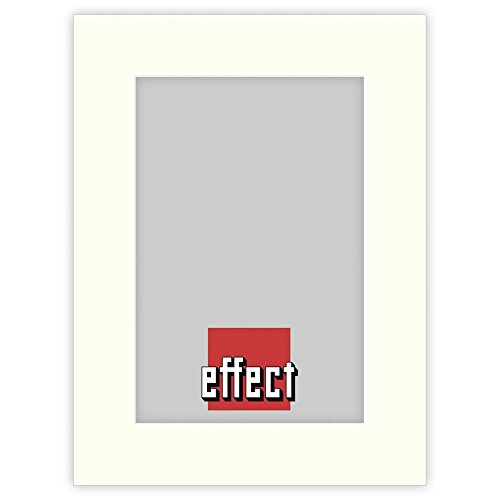 Effect Bilderrahmen - 1x5 Effect Passepartout Elfenbein Format 20x30 Teil 13x18 von Effect Bilderrahmen