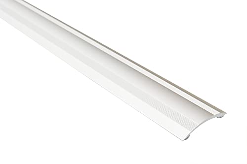 Effector | Aluminium Höhenausgleichsleiste | 41 x 6 mm | SILBER eloxiert | Bodenleiste | 1 Stück von Effector