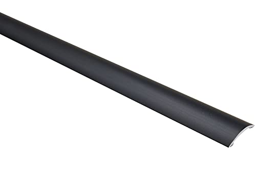 Effector | Selbstklebend Übergangsprofil gewölbt | Übergangsleiste 30x5 x 1800 mm | Türschwellen Leiste | Aluprofil | Ausgleichsprofil SCHWARZ eloxiert | Bodenleisten | Abschlussleiste 1 Stück Effector | Selbstklebend Übergangsprofil gewölbt | Übergangsleiste 30x5 x 1800 mm | Türschwellen Leiste | Aluprofil | Ausgleichsprofil SCHWARZ eloxiert | Bodenleisten | Abschlussleiste 1 Stück von Effector