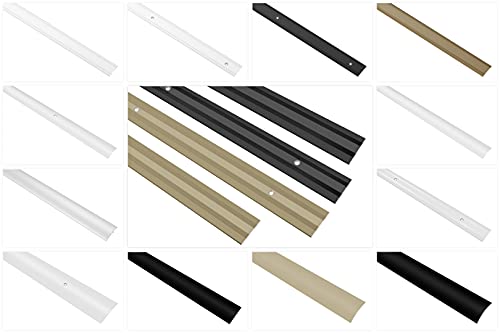 Effector Übergangsprofile aus eloxiertem Aluminium - Übergangsschiene Bodenleiste - (0,93 Meter Champagne) Bodenschiene Profile Anpassungsprofil von Effector