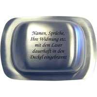 Butterdose Mit Wunschgravur Butterdose Mit Wunschgravur von EffektGravur