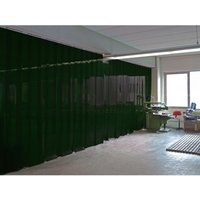 Schweißerschutz-Lamellenvorhang, Streifen 2x 300 mm, Überlappung 136 mm, Höhe 3.800 mm von Jungheinrich PROFISHOP