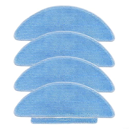 EffiFish 10 Stück Wischmopp-Pads, Zubehör-Set, Mikrofaser-Wischtuch, Ersatzteile für Cecotec für Conga Vital 05846 Roboter-Staubsauger (4 Stück) von EffiFish