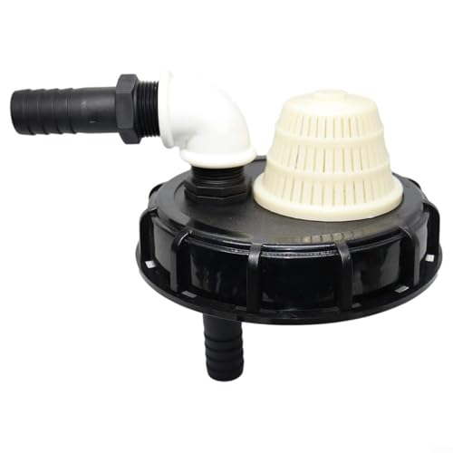 EffiFish 163 mm IBC Tankdeckel, Wasserspeicher-Behälter-Adapter mit 25 mm Schnellverbindungsrohrverschraubung EffiFish 163 mm IBC Tankdeckel, Wasserspeicher-Behälter-Adapter mit 25 mm Schnellverbindungsrohrverschraubung von EffiFish