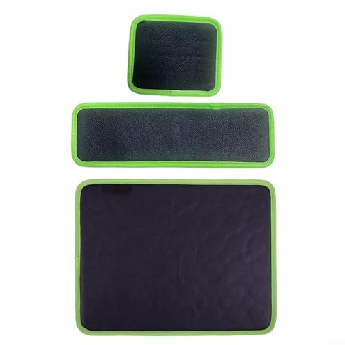 EffiFish 3-teiliges magnetisches Werkzeughalter-Set, Aufbewahrungsmatte, Organizer für Autoreparatur, Werkstatt, Garage, Werkzeuge, Schrauben, Bolzen (S) von EffiFish