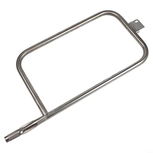 EffiFish 304 Edelstahl-Brennerrohr 56 cm für Weber Q300 Q320 Q3000 Q3200 BBQ Grill Ersatzkomponente, Brenner-Set mit Installations-Hardware, hitzebeständige Grillteile Grillbrenner (C) von EffiFish