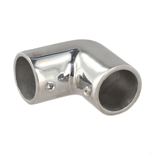 EffiFish 316 Marine Grade Edelstahl Boot Handlauf Rohr Verbindungsstück, Yacht Ellenbogen Rohr Joint Fitting Hardware für Deckkabine 22 mm 25 mm 30 mm (22 mm) von EffiFish