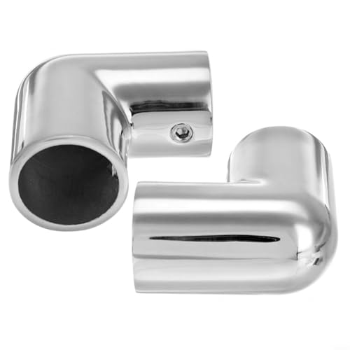 EffiFish 316 Marine Grade Edelstahl Boot Handlauf Rohr Verbindungsstück, Yacht Ellenbogen Rohr Joint Fitting Hardware für Deckkabine 22 mm 25 mm 30 mm (30 mm) von EffiFish