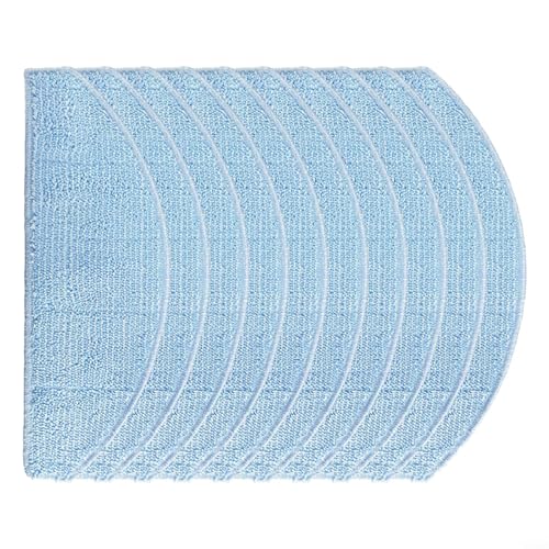 EffiFish 4/10 Stück Ersatz-Mikrofaser-Wischmopp-Pads für Laresar Mars Lubluelu Roboter-Staubsauger, 10 Stück EffiFish 4/10 Stück Ersatz-Mikrofaser-Wischmopp-Pads für Laresar Mars Lubluelu Roboter-Staubsauger, 10 Stück von EffiFish