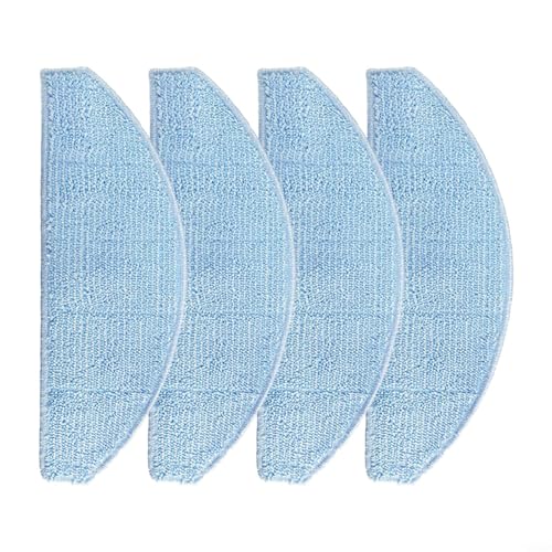 EffiFish 4/10 Stück Ersatz-Mikrofaser-Wischmopp-Pads für Laresar Mars Lubluelu Roboter-Staubsauger, 4 Stück EffiFish 4/10 Stück Ersatz-Mikrofaser-Wischmopp-Pads für Laresar Mars Lubluelu Roboter-Staubsauger, 4 Stück von EffiFish