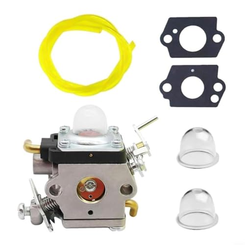 EffiFish 523012401 596658301 Vergaser für 122HD45 122HD60 Heckenschere Rasentraktor mit Dichtungen Motorpumpe Kraftstoffleitung Metall Ersatzteil von EffiFish
