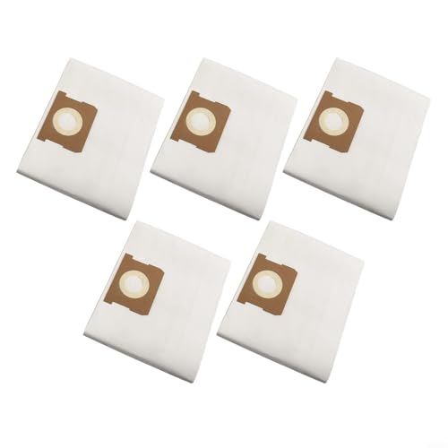 EffiFish 5er Pack 3L Vlies Staubsaugerbeutel kompatibel mit Kärcher WD1 Compact Akku ersetzt 2.863-297.0 von EffiFish