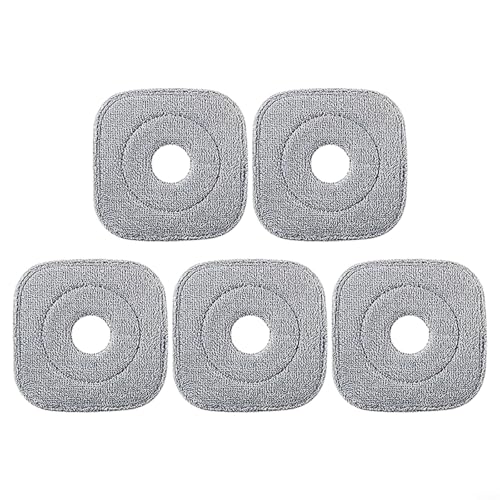 EffiFish 5er Pack Mikrofaser Wischmopp Pads 22x22cm Ersatztücher Kompatibel mit Alanberg Nass und Trocken Bodenreinigung für Hartholz Fliesen Marmor EffiFish 5er Pack Mikrofaser Wischmopp Pads 22x22cm Ersatztücher Kompatibel mit Alanberg Nass und Trocken Bodenreinigung für Hartholz Fliesen Marmor von EffiFish