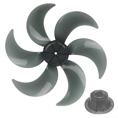 EffiFish 6-flügelige leise Lüfterblätter mit Mutterabdeckung, Ersatzteile für Stehtisch-Ventilator, Heimkühlsystem für den Innenbereich von EffiFish