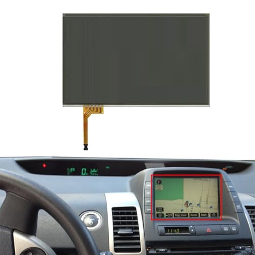 EffiFish 7,3 Zoll Touchscreen Digitizer Glas Ersatz Panel 4-Pin, für Toyota Prius für Hybrid Sedan 2004-2009 mit Navigation oder Nicht-Navigation MFD LTA070B510F EffiFish 7,3 Zoll Touchscreen Digitizer Glas Ersatz Panel 4-Pin, für Toyota Prius für Hybrid Sedan 2004-2009 mit Navigation oder Nicht-Navigation MFD LTA070B510F von EffiFish