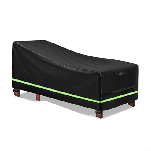 EffiFish Abdeckung für Gartenliege, wasserdicht, mit reflektierenden Streifen, winddichte Schnallen für Gartenmöbel EffiFish Abdeckung für Gartenliege, wasserdicht, mit reflektierenden Streifen, winddichte Schnallen für Gartenmöbel von EffiFish