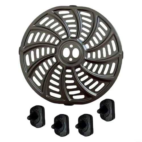 EffiFish Air Fryer Grill Crisper Plate Replacement Pan,Rubber Bumpers Compatible For Gourmia 6QT GAF698 GAF686 Air Fryer Oven EffiFish Air Fryer Grill Crisper Plate Replacement Pan,Rubber Bumpers Compatible For Gourmia 6QT GAF698 GAF686 Air Fryer Oven von EffiFish