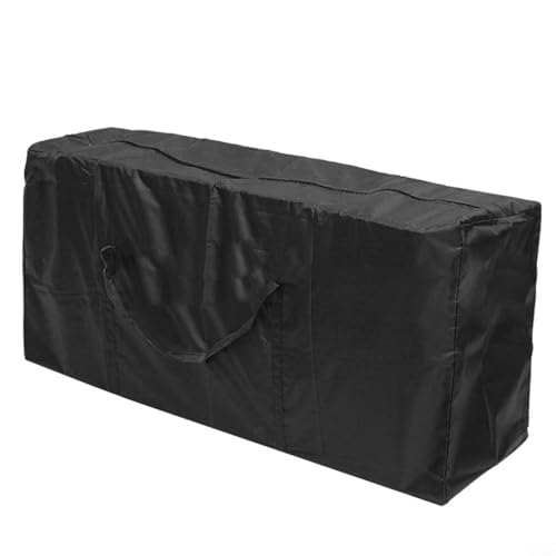 EffiFish Aufbewahrungstasche 210D Oxford Tuch Abdeckung Große Kapazität Container Organizer mit Griff für Garten Terrasse Kissen Aufbewahrungstasche (116 x 47 x 51) von EffiFish
