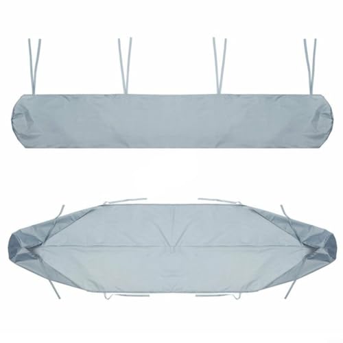 EffiFish Aufbewahrungstasche Outdoor Terrasse Markise Abdeckung Wetterschutz Oxford Stoff Fall für einziehbare manuelle Baldachin Aufbewahrungstasche (3 m grau) von EffiFish