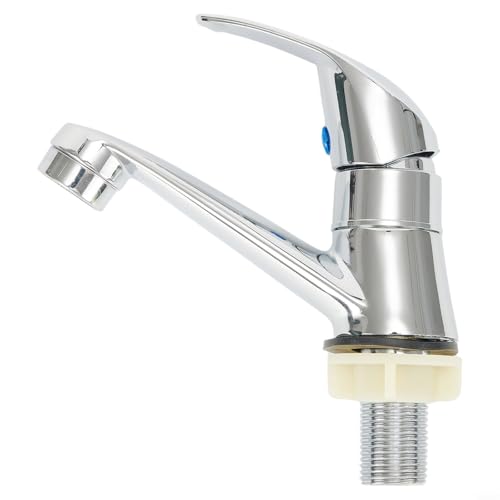 EffiFish Badezimmerarmaturen Chrom Einhandgriff Badezimmer Waschbecken Wasserhahn verchromt mit Keramikventilkern für Waschbecken Waschtisch Theke EffiFish Badezimmerarmaturen Chrom Einhandgriff Badezimmer Waschbecken Wasserhahn verchromt mit Keramikventilkern für Waschbecken Waschtisch Theke von EffiFish