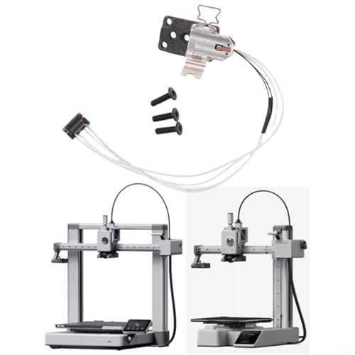 EffiFish BambuLab A1 A1mini Heizungsbaugruppe, für 3D-Drucker, Heizblock, Schnellspannmechanismus, Temperaturmessung, Ersatz-Kit von EffiFish