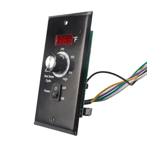 EffiFish Controller Board Digital BBQ Thermostat Temperaturregelmodul Ersatzteil für Z GRILLS Wood Pellet 9017 Controller Board (2,0 U/min) von EffiFish