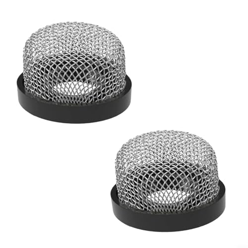 EffiFish Edelstahl-Mesh-Belüfter-Sieb, 3/4-Zoll-14-Innengewinde-Wasserfiltersystem (2 Stück) von EffiFish