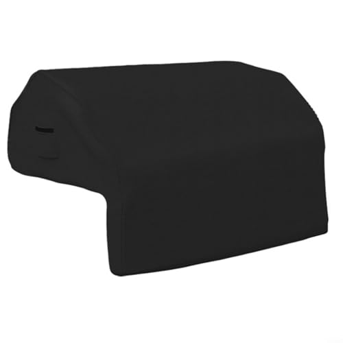 EffiFish Eingebaute Grillabdeckung, 210D Oxford-Gewebe, wasserdicht, staubschwarz, Outdoor-Grillabdeckung (111,8 x 68,6 x 66 cm) von EffiFish