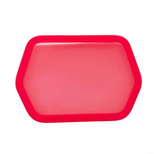 EffiFish Elektro-Fahrrad-Monitorabdeckung, Elektroroller-Display, Silikon-Schutzhülle, wasserdicht, staubdicht, Silikon-Schild für Instrumentententafel (rot) von EffiFish