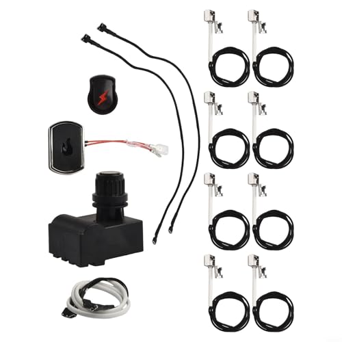 EffiFish Elektronisches Grillzünder-Set mit 5 Ausgängen, Zündmodul und Drähten für Charbroil Gasgrill Ersatzteile Outdoor Kochen EffiFish Elektronisches Grillzünder-Set mit 5 Ausgängen, Zündmodul und Drähten für Charbroil Gasgrill Ersatzteile Outdoor Kochen von EffiFish