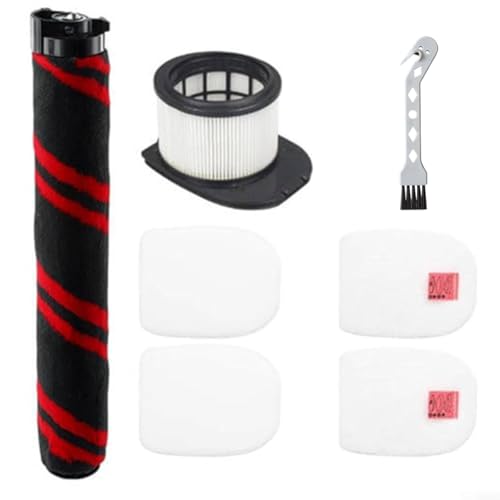 EffiFish Ersatz-Filter-Set für Shark IZ862H IZ562H UZ565H schnurlosen Staubsauger mit Hauptbürste, Filterelement, Schaumstoff-Filzfilter, Reinigungsbürste von EffiFish