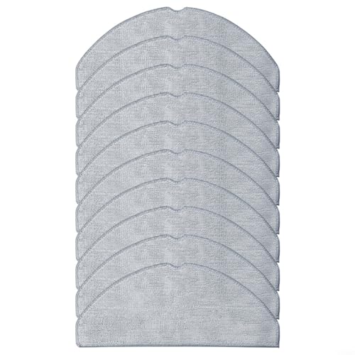 EffiFish Ersatz-Pads für Roboter-Staubsauger, Mikrofaser, kompatibel mit Conga 8490, für Ultimate Power Bodenreinigungszubehör (10 Stück) von EffiFish