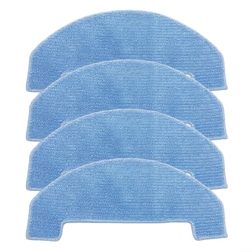 EffiFish Ersatz-Wischtuch für Ultenic T10 Lite, Mikrofaser-Bodenreinigungspads, Staubsauger-Ersatzteile, Zubehör für die Wartung zu Hause (4 Stück) von EffiFish