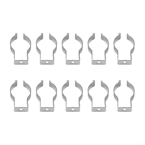 EffiFish Federwerkzeug-Clips, 304 Edelstahl, robust, Organizer für Garage, Werkstatt, 25 mm, 10 Stück von EffiFish