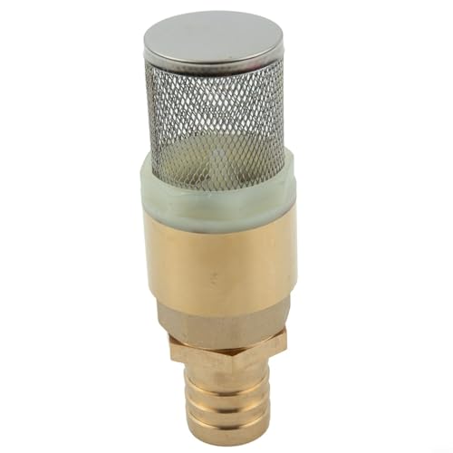 EffiFish Filter-Rückschlagventile, mit Rohranschluss für landwirtschaftliche Bewässerungssysteme Pool Teich Wasserkontrollgeräte 2,5 cm (1 Zoll Ventile + Durchmesser 25 mm) von EffiFish