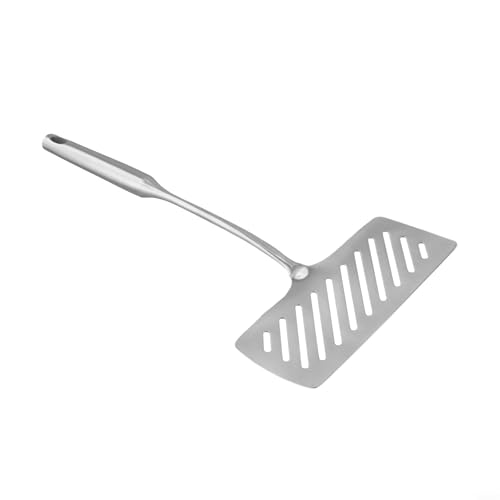 EffiFish Fischspatel aus 304 Edelstahl, hitzebeständiger Griff und breiter Schlitz zum Kochen von Fisch-Flip-Steaks und Pfannkuchen von EffiFish