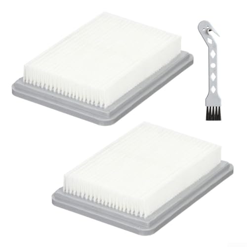 EffiFish Flachfalten-Staubsaugerfilter, kompatibel mit Bosch UniversalVac 18 Akku-Reiniger, hocheffiziente Staubfiltration mit integriertem Vorfilter, leicht zu reinigen, 2 Stück von EffiFish