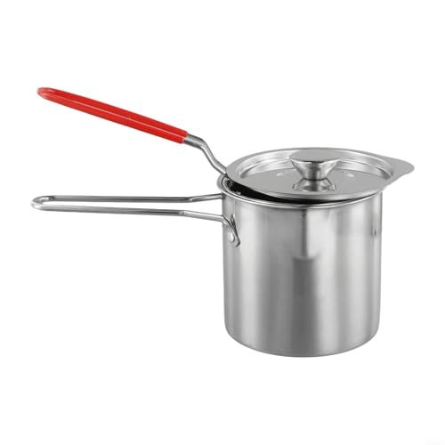 EffiFish Frittiertopf aus Edelstahl mit Korb und Griffen, zum Kochen von Gemüse und Fleisch EffiFish Frittiertopf aus Edelstahl mit Korb und Griffen, zum Kochen von Gemüse und Fleisch von EffiFish