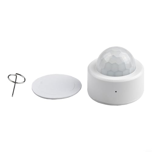 EffiFish Für Zigbee3.0 Smart PIR-Bewegungssensor, kabelloser Bewegungsmelder mit 120° Erfassungswinkel für die Überwachung der Sicherheit zu Hause EffiFish Für Zigbee3.0 Smart PIR-Bewegungssensor, kabelloser Bewegungsmelder mit 120° Erfassungswinkel für die Überwachung der Sicherheit zu Hause von EffiFish