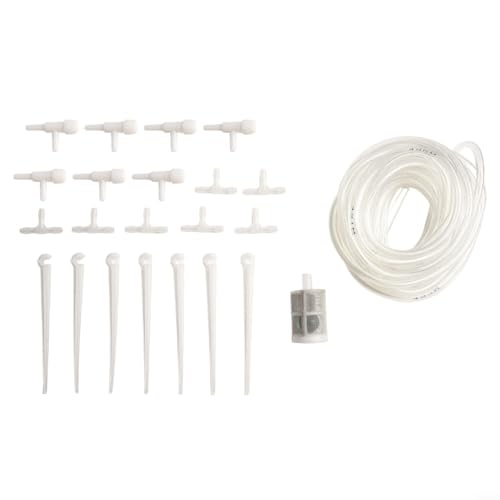 EffiFish Garten-Tropfbewässerungs-Set, Topfpflanzen-Bewässerungssystem mit Regulierventil, Gewächshaus, Wasserschlauchausrüstung, mehrere Größen erhältlich (C) von EffiFish