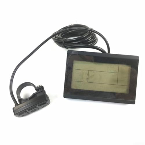 EffiFish KT-LCD3 LCD-Anzeige, Messgerät, für Elektrofahrräder, für Controller der KT-Serie, 24/36/48 V Spannung, E-Bike-Teile mit Halterung und Schrauben EffiFish KT-LCD3 LCD-Anzeige, Messgerät, für Elektrofahrräder, für Controller der KT-Serie, 24/36/48 V Spannung, E-Bike-Teile mit Halterung und Schrauben von EffiFish