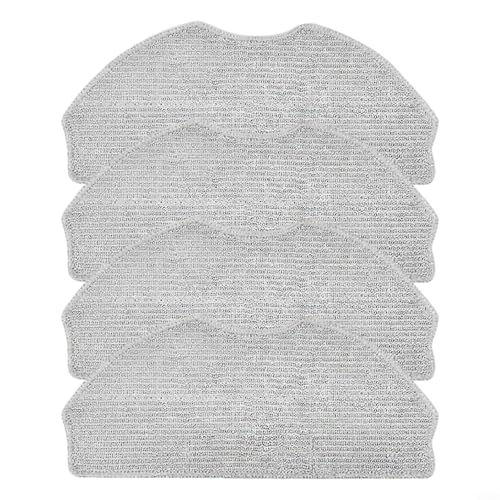 EffiFish Mikrofaser-Ersatz-Mopp-Tuch-Set, Wischmopp-Pads, Zubehör-Set für Ropvacnic S1 Tipdiy G90 Betboyles V75S VIPSUN Z1 (4 Stück) von EffiFish