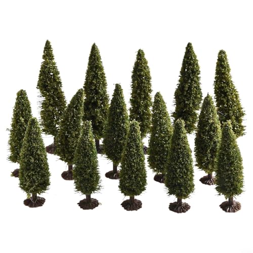 EffiFish Modellbäume Miniatur-Eisenbahn-Baum künstliche Pflanzen für Landschaftslandschaft Dekoration Maßstab Modelle Zug Layout 15 Stück EffiFish Modellbäume Miniatur-Eisenbahn-Baum künstliche Pflanzen für Landschaftslandschaft Dekoration Maßstab Modelle Zug Layout 15 Stück von EffiFish