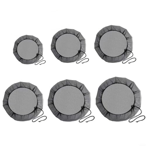 EffiFish Netz-Abdeckung für Garten, Regentonnen, Wasser mit verstellbarer Schnur, feines Netz, Schutzdeckel für Schmutzfilter, Netzabdeckung (85 cm) von EffiFish