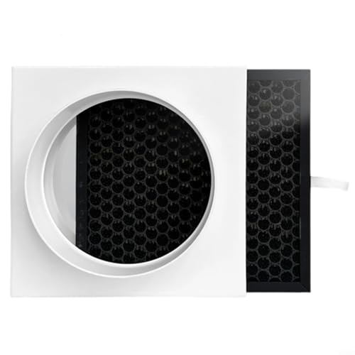 EffiFish PVC-PE-Rohr, HEPA-Luftfiltersystem, für Innenbelüftung, 110 mm, 160 mm, weiß (160 mm) von EffiFish